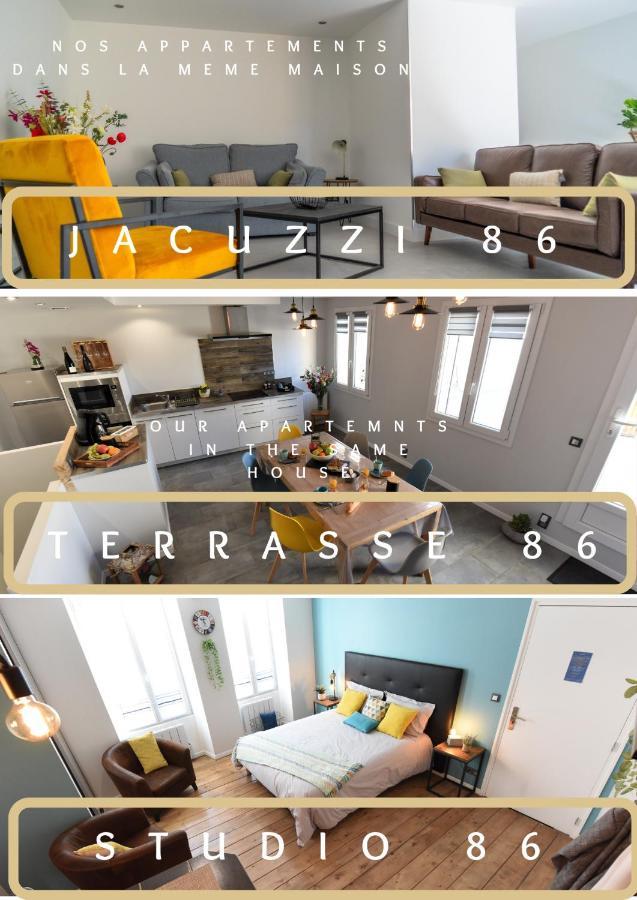 Studio 86 - Climatisation & Proche Centre-Ville- 2 Personnes - Bnb Épernay Exteriör bild